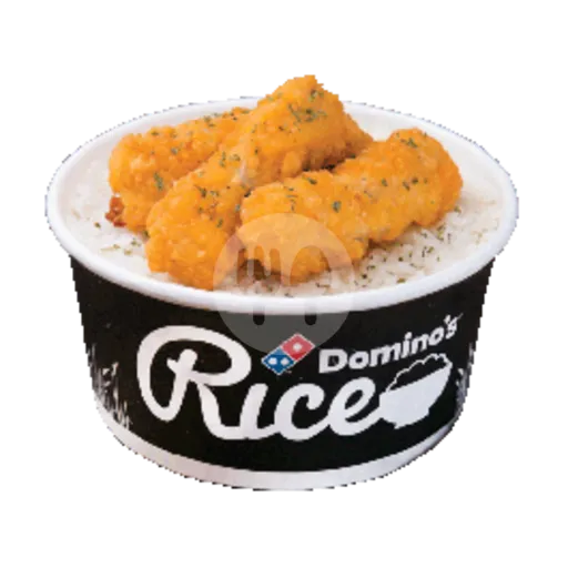 Crispy Chicken Strips Rice Medium
